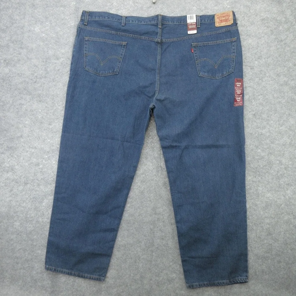 Vintage Levis 550 Jeans Mens 58x32 Relaxed Fit Big & Tall Denim Zip Fly NOS